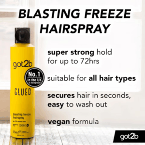 Schwarzkopf Got2b Blasting Freeze Hairspray Screaming Hold 300ml
