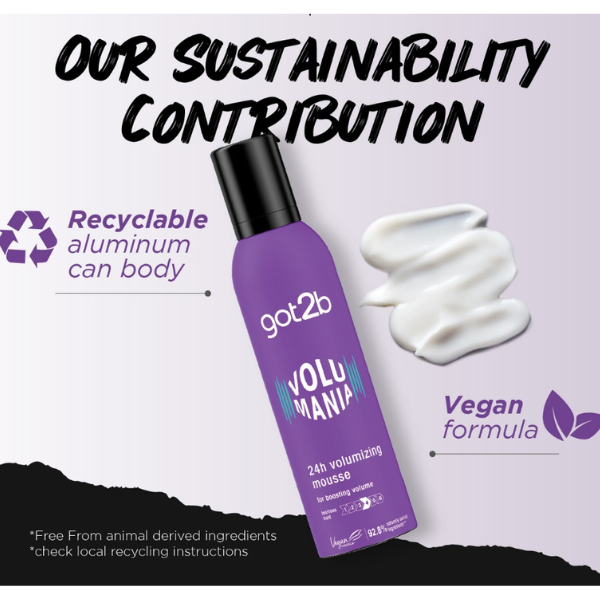 Schwarzkopf Got2b Volumania 24h Volumising Mousse