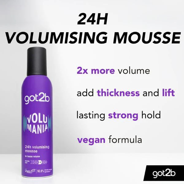 Schwarzkopf Got2b Volumania 24h Volumising Mousse