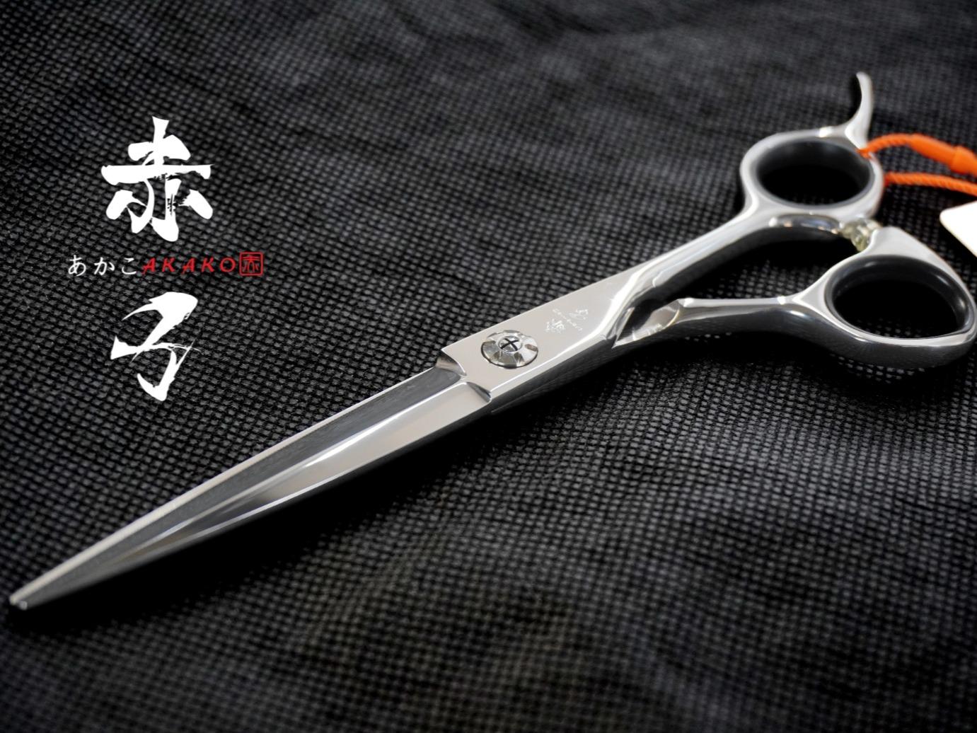 Akako Premium - 440c Noko 6.3 inch Straight Cut Scissors