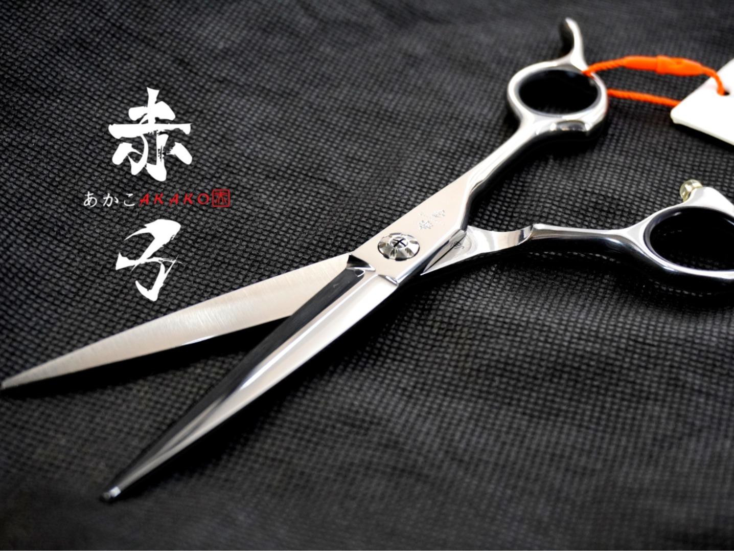 Akako Premium - 440c Noko 6.3 inch Straight Cut Scissors