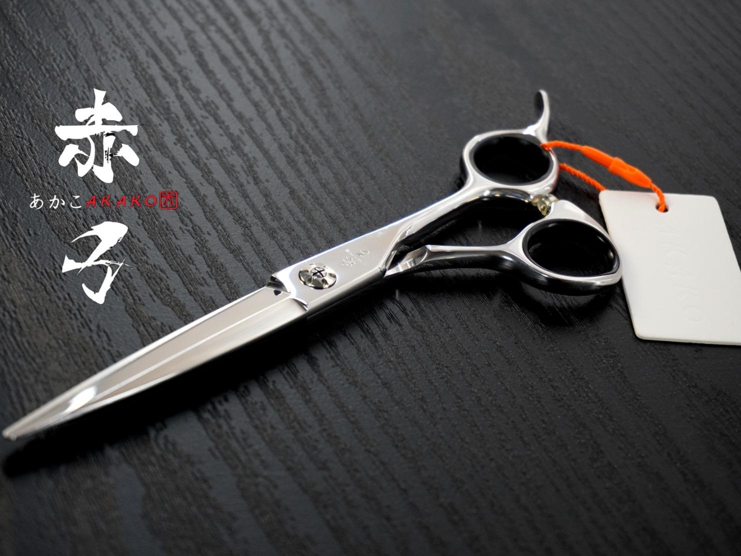 Akako Premium - 440c Noko 6.3 inch Straight Cut Scissors