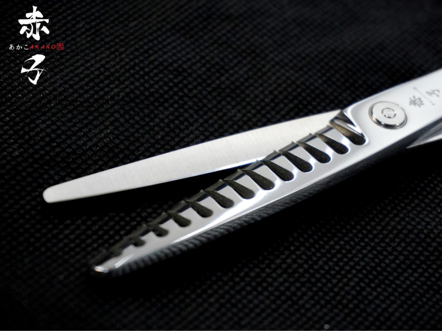 Akako Premium - VG10 Pro Series 6.70 inch Fish Bone Thinning Scissor