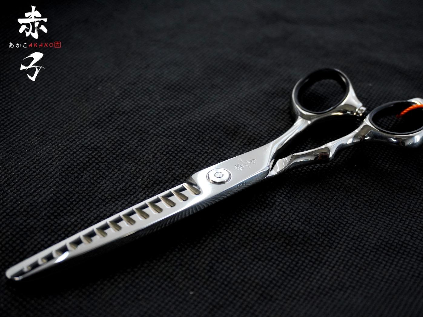 Akako Premium - VG10 Pro Series 6.70 inch Fish Bone Thinning Scissor