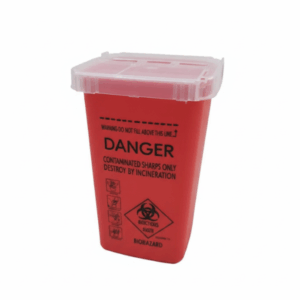 JRL Sharp Blade Waste Container (Yellow/Red)