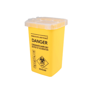 JRL Sharp Blade Waste Container (Yellow/Red)