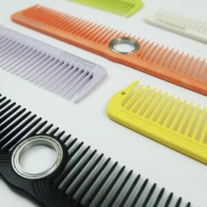 Eagle Comb Professional Spinning Comb 21/22cm Cm Green White Orange Purple