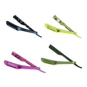 Barber Pro Stainless Razor SR033 - Green