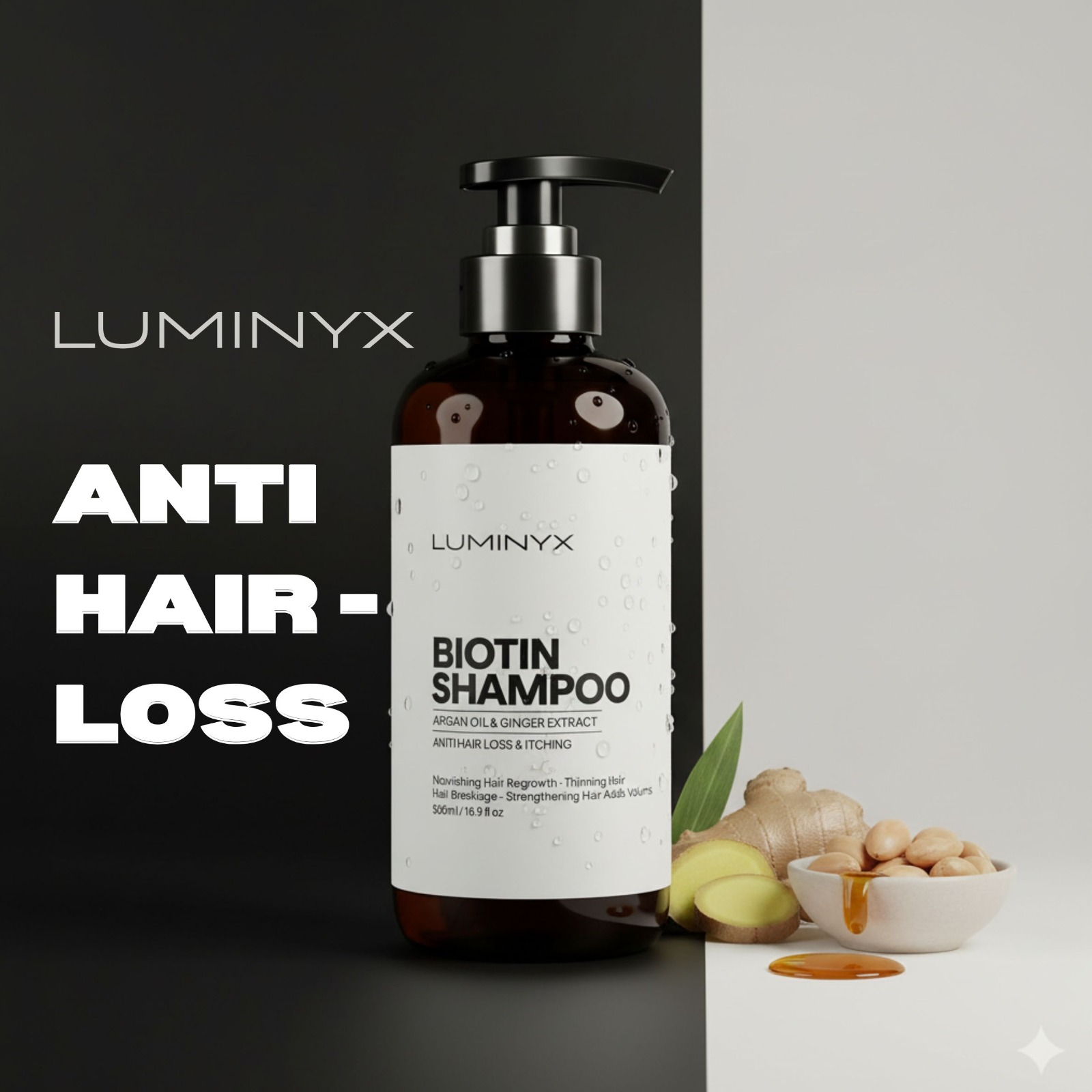 Luminyx Anti Hair Loss Shampoo Argan Oil 500ml