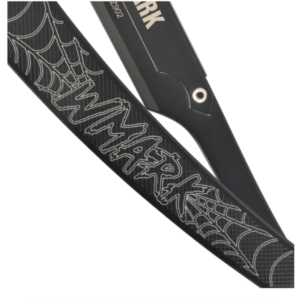 Wmark NG HZ902 Matt Black Steel Barber Razor