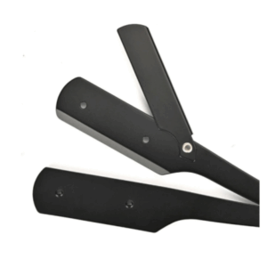 Wmark NG HZ902 Matt Black Steel Barber Razor