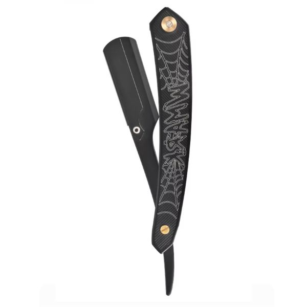 Wmark NG HZ902 Matt Black Steel Barber Razor