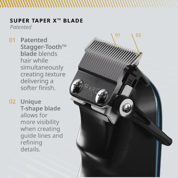 WAHL Super Taper X Cordless Hair Clipper #8591L1