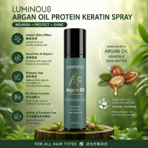 Luminous Argan Oil Keratin Protein Spray 260ml