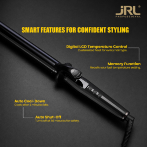 JRL Forte Pro Nocturne Wave Curling Iron [26mm / 28mm / 32mm / 38mm]