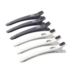 JRL Professional Hair Clips (White&Grey)