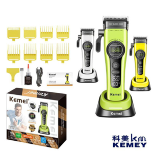Kemei Steel Knife & DLC Clipper KM-1593