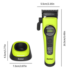 Kemei Steel Knife & DLC Clipper KM-1593