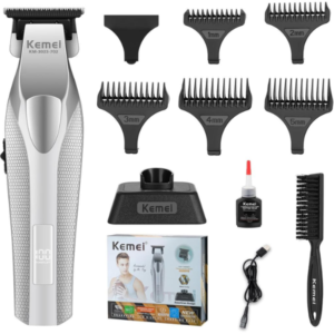 Kemei Ceramic & DLC Trimmer KM-3023-702 (Silver)