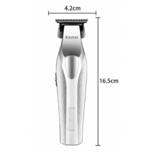 Kemei Ceramic & DLC Trimmer KM-3023-702 (Silver)