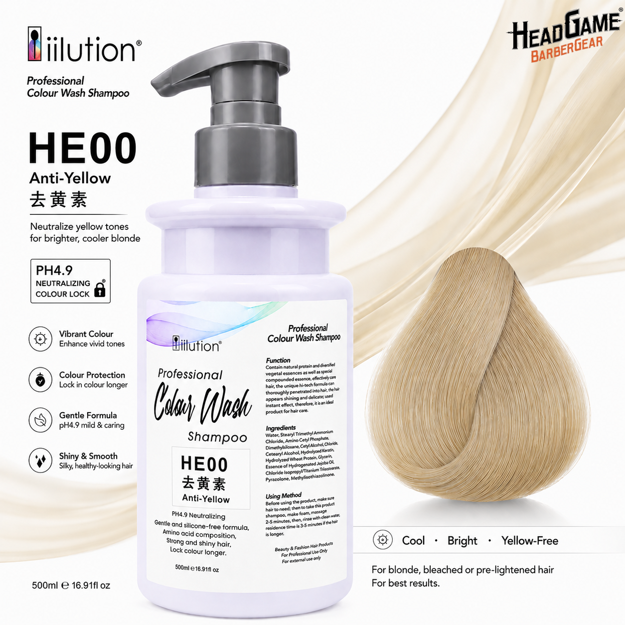 Iilution Professional Color Wash 500ml