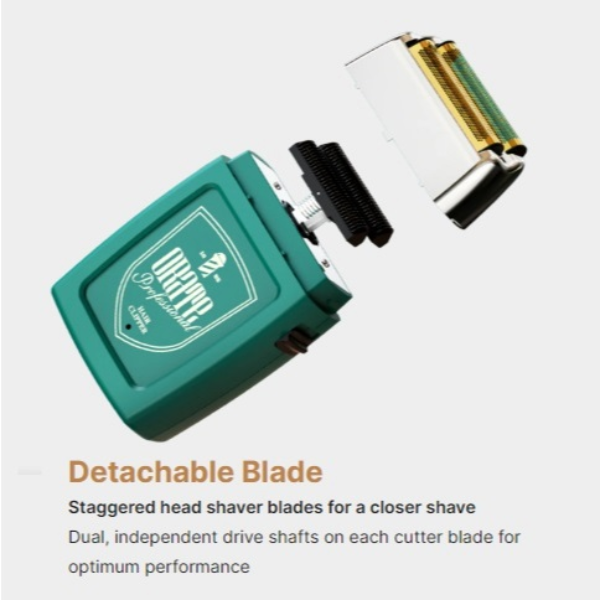 ORATE Shaver OHC-703 (Green / Black)