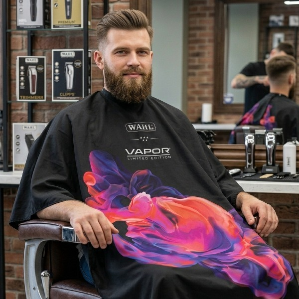 WAHL Pro VAPOR Barber Cloth Cape J51 (Limited Edition)