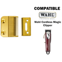 Barber & Co. Staggered-Tooth Fade Blade Set Gold (For Wahl Cordless Magic Clipper)