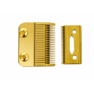 Barber & Co. Staggered-Tooth Fade Blade Set Gold (For Wahl Cordless Magic Clipper)