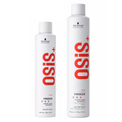 Schwarzkopf OSiS+ Freeze Finish 2 Strong Hold Hairspray (300ml/500ml)