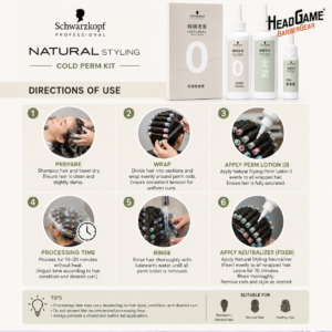 Schwarzkopf Cold Perm Natural Styling Cold Perm (100mlx2 +25ml)